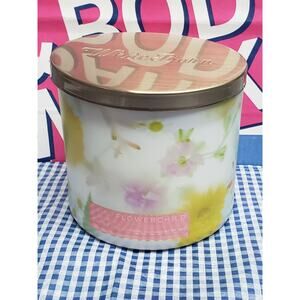 BBW Flowerchild Large 3 Wick Candle Home Fragrance Decor